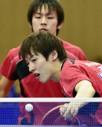卓球男子複は丹羽、松平組が２大会連続の銅メダル／アジア大会