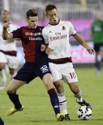 サッカー=ミラン引き分け、本田はフル出場