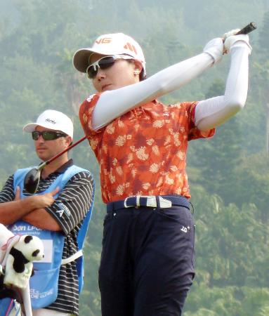 上原が8位浮上…米女子ゴルフ・台湾選手権