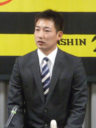 【プロ野球】 阪神・梅野が契約更改 倍増1800万円に「すごく高い評価」
