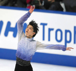 羽生苦闘 SP5位 NHK杯