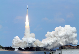 はやぶさ2打ち上げ=小惑星往復、6年間の旅へ-H2A26号機で・鹿児島