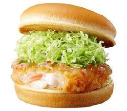 新年一発目はゲン担ぎで! 海鮮もロースもロッテリアの「カツバーガー」