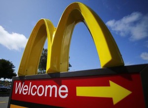 米マック決算、2014年の売上高2・4%減 2015年01月24日 13時37分