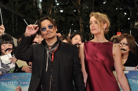 ジョニー・デップ、２３歳下女優と結婚 今週末に挙式予定