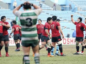 ラグビー日本選手権、帝京大がNEC破る