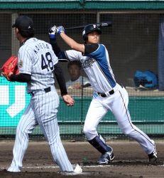 日本ハム・大谷が虎撃ち一発!第1打席で今季1号