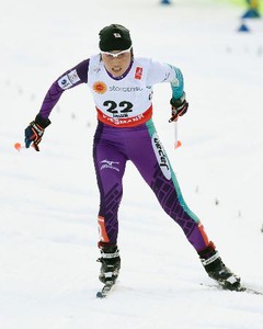 距離複合女子、石田正子が17位 世界ノルディック