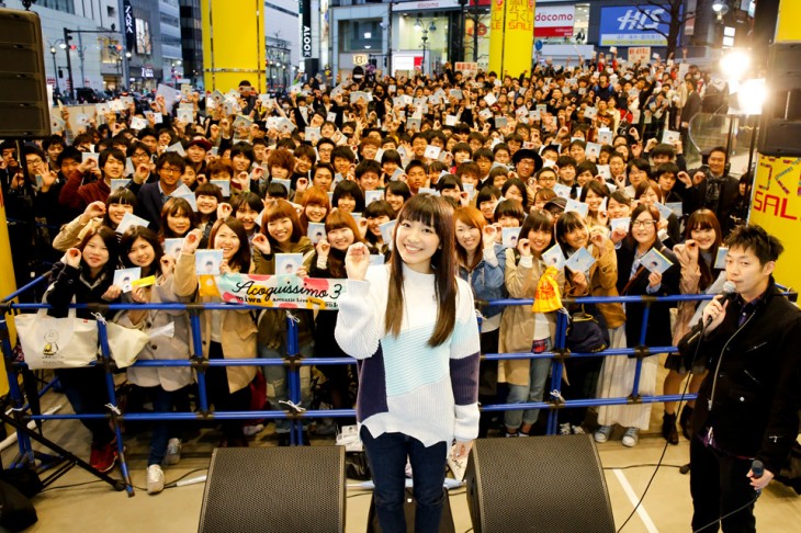 miwaが「渋谷で一番マルい場所」に出現!告知2時間後にサプライズライブ