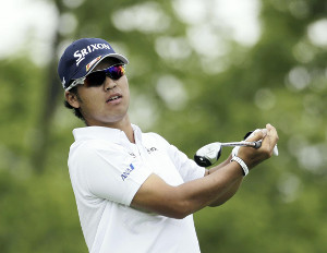 松山英樹選手、大会連覇へ8バーディーの首位発進