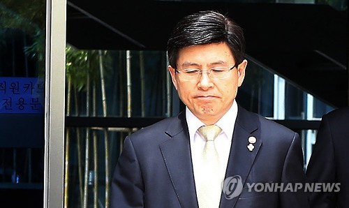 韓国首相に黄教安氏が就任、朴政権で3人目 2015年06月18日 18時40分