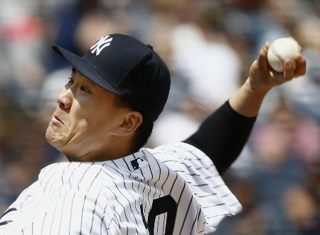 米大リーグ:ヤンキース・田中3被弾、7失点