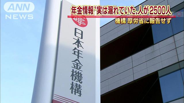 年金情報、2449人に「流出なし」と誤回答 電話窓口