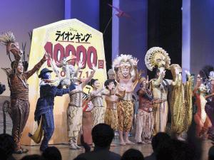 「ライオンキング」1万回、「キャッツ」抜く 2015年07月15日 20時17分