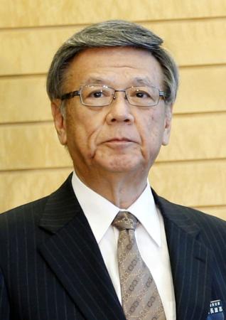 辺野古設計図提出に反発=翁長沖縄知事