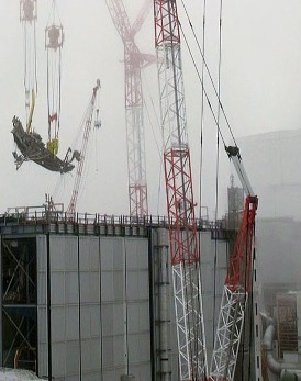 福島第１原発：２０トンがれき撤去 ３号機、燃料プールから
