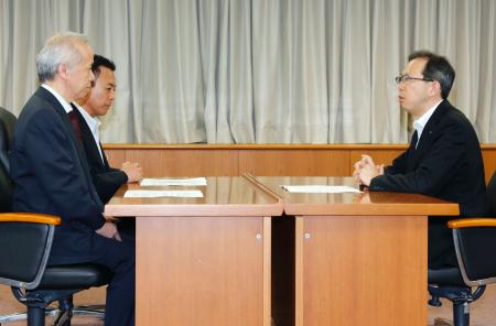 福島知事、浄化汚染水放出で申し入れ 国と東電に