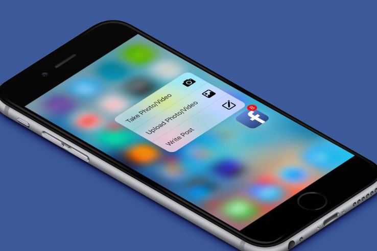 Facebook、3D Touchに対応。近況アップデートや写真・ビデオ投稿のショートカットを提供