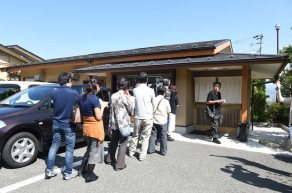 ノーベル賞 大村智さんが帰郷（山梨県）