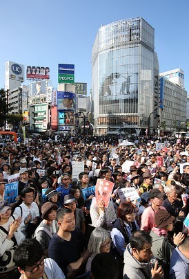安保法廃止求め19日に集会 国会前で市民団体、抗議粘り強く