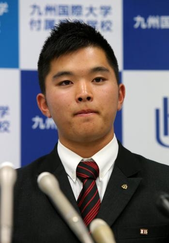 育成ドラフト、山本武白志（九国大付）ら２８人指名