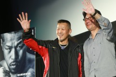 元WBC世界バンタム級王者・辰吉丈一郎、現役続行に向けた熱い思い!【第28回東京国際映画祭】
