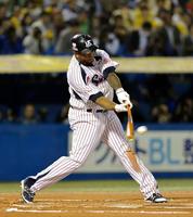 ヤクルトが六回に3点返し2点差に