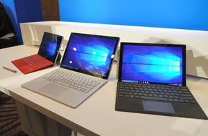 新型Surfaceは高精度顔認証タブレット Windows10の機能をフルに発揮