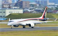 MRJ、初飛行に向け高速の走行試験