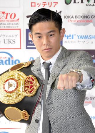 ボクシングの井岡、レベコと再戦 大みそか、ＷＢＡフライ級