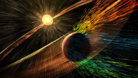 太陽風が火星大気はぎ取る ＮＡＳＡ、探査機で解明