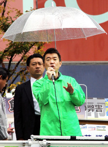 橋下市長1勝1敗なら負け 大阪市長選に4人立候補