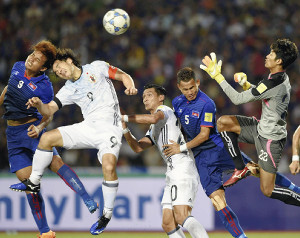 ハリルＪ、カンボジアに２－０で勝利