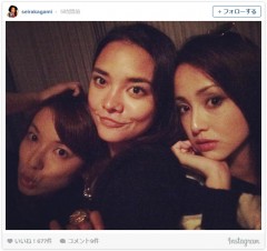 沢尻エリカ＆加賀美セイラ＆内山理名、意外なスリーショットが話題！