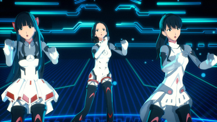 貞本義行デザインでPerfumeが3Dアニメ化、ベンツのCMでオンエア