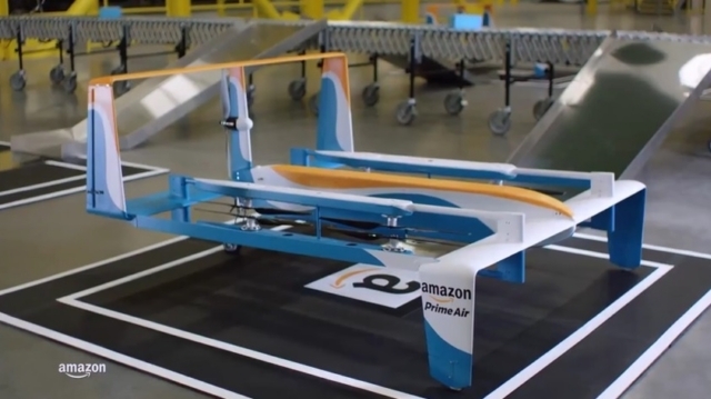 アマゾン、配送ドローンの新型プロトタイプを披露--YouTube動画を公開