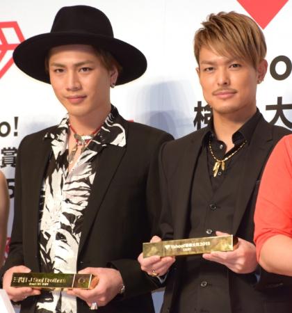 三代目ＪＳＢ、検索大賞＆ミュージシャン部門賞受賞
