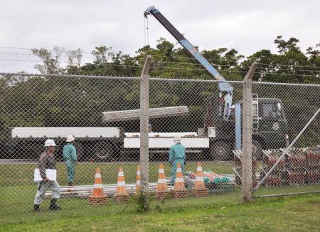 用地一部返還で工事開始=普天間東端部、巡回道路を移設—沖縄防衛局