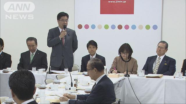 3万円給付を了承=反対続出も—自民部会