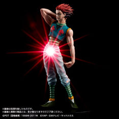 下半身がズキィィンと発光「H×H」恍惚としたヒソカがフィギュアに