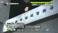 2歳児にたばこ 母親を書類送検(東京都)
