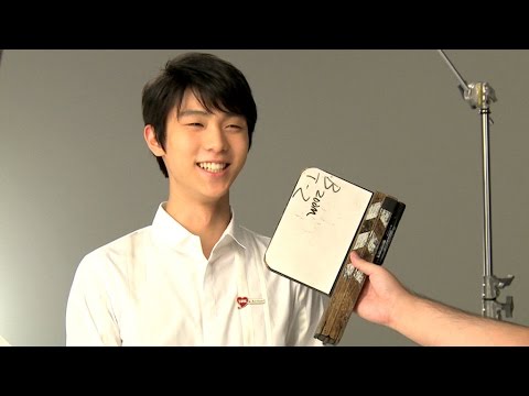 氷上の天才・羽生結弦は「表情」でも天才 献血PR