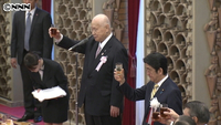 内閣制度創設１３０周年 官邸で記念式典（東京都）