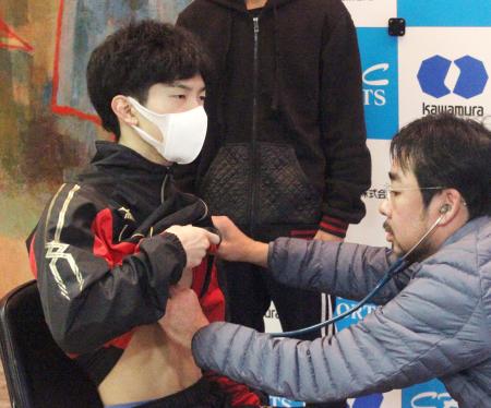 田中とサルダール、異常なし=WBOミニマム級