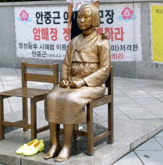 少女像の移転反対66% 韓国世論調査