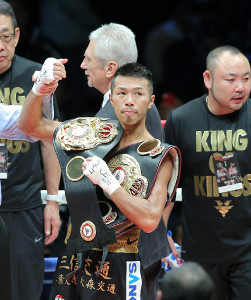 内山、単独2位の11連続防衛=田中、田口も勝つ-ボクシング