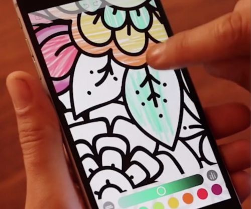 3D Touchの筆圧に対応!美しい大人の塗り絵アプリ『Pigment』