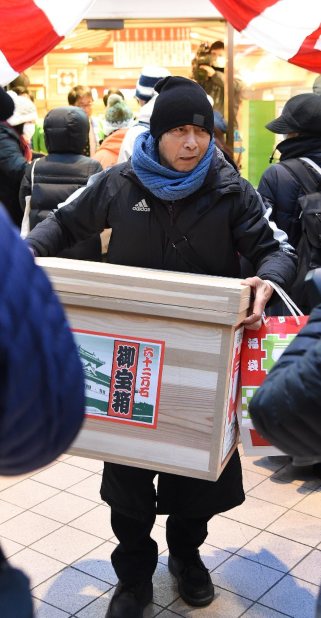 仙台初売り 大にぎわい 2016年01月03日