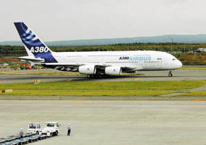 ANA、超大型エアバス「A380」3機購入へ 2016年01月03日 06時58分