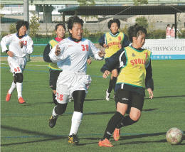 <高校女子サッカー>常盤木、因縁の相手に雪辱